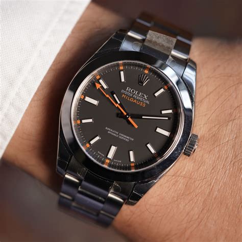 milgauss black rolex|Rolex Milgauss black price.